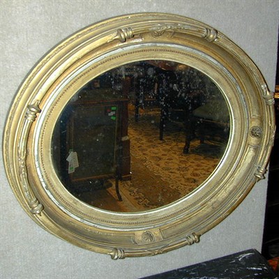 Lot 176 - Victorian Gilt Carved Wood Mirror