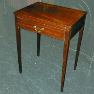 Lot 140 - George III Style Mahogany Work Table