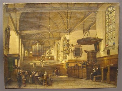 Lot 12 - Jacob Wigersma Dutch, 1877-1957 CATHEDRAL...