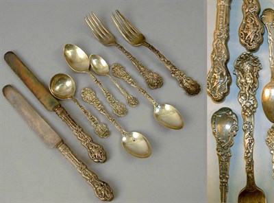 Lot 348 - Gorham Sterling Silver Flatware Service In the...