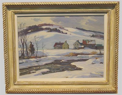 Lot 63 - Aldro Thompson Hibbard 1886-1972 WINTRY...