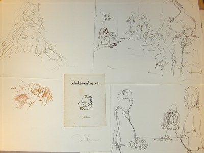 Lot 248 - John Lennon BAG ONE Set of fourteen...