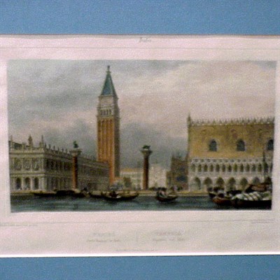 Lot 95 - After Isidore Deroy [VENETIAN VIEWS] Three...
