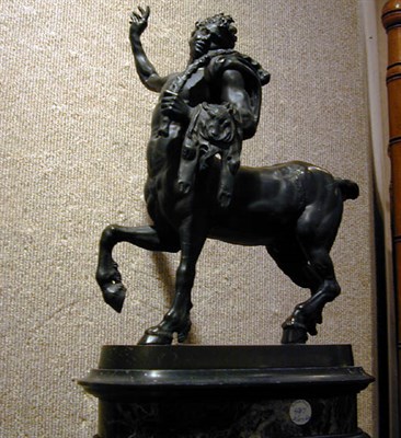 Lot 487 - Bronze Figure of a Centaur After the Antique...
