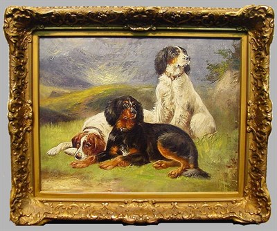Lot 129 - Manner of John Gifford Setters at Rest in a...
