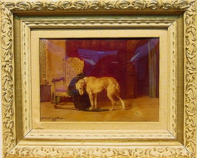 Lot 70 - After Briton Riviere [Deerhound Mourning...