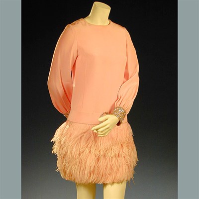 Lot 629 - Yves Saint Laurent Circus Cocktail Dress...
