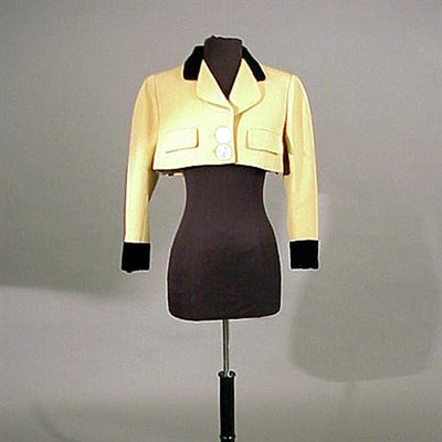 Lot 613 - Traina-Norell Fly Away Bolero Jacket American,...