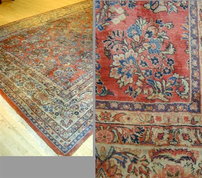 Lot 680 - Sarouk Carpet North Persia, second quarter of...