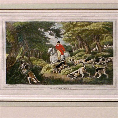 Lot 91 - After Howitt FOX HUNTING and PARTRIDGE...