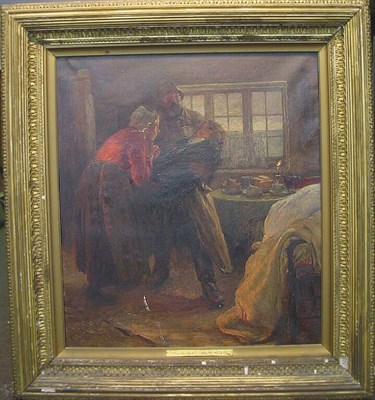 Lot 12 - British School 19th Century TIME FOR BED Oil...