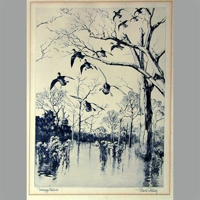 Lot 172 - Richard Bishop THROUGH THE WILLOWS;...