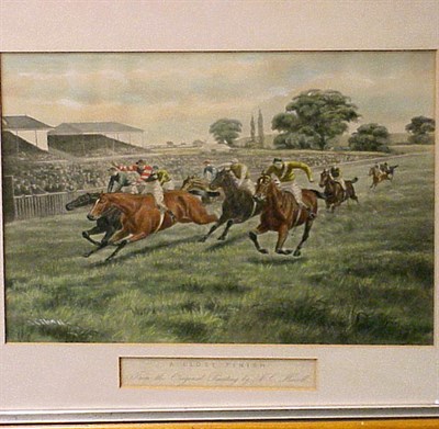 Lot 60 - After A.C. Havell [HORSERACING SCENES] Four...
