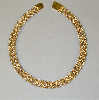 Lot 117 - Double Rope Chain Necklace 14 kt. yellow gold,...