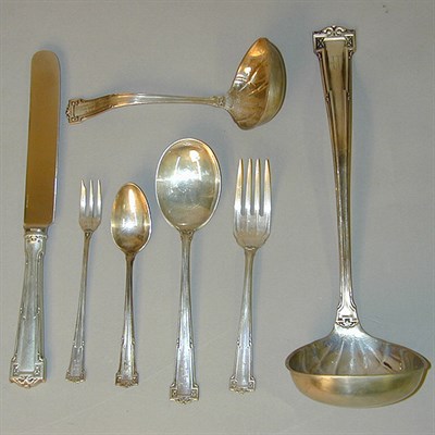 Lot 351 - Sterling Silver Partial Flatware Service...