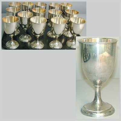 Lot 357 - Set of Fourteen Wallace Sterling Silver...