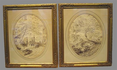 Lot 82 - Attributed to Marco Ricci LANDSCAPES: TWO Each...