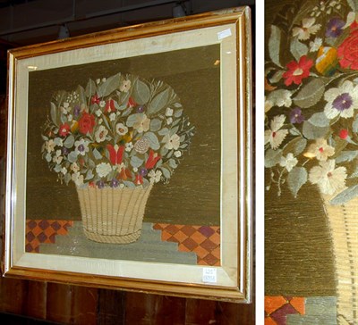 Lot 254A - Framed Wool Needlework