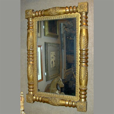 Lot 247 - Classical Gilt-Wood Mirror