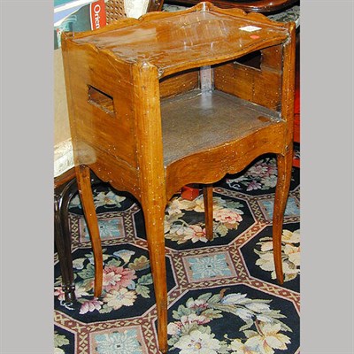 Lot 676 - Louis XVI Style Fruitwood Side Table