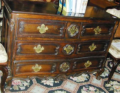 Lot 705 - Louis XV Style Walnut Commode