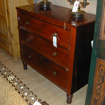 Lot 742 - American Empire Style Mahogany Chest of Drawers