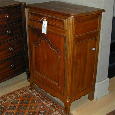 Lot 751 - Provincial Louis XV Style Walnut Cabinet