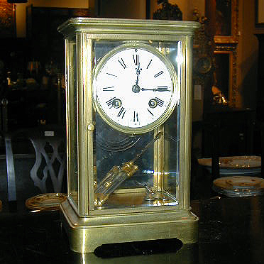 Lot 318 - Brass Carriage Clock