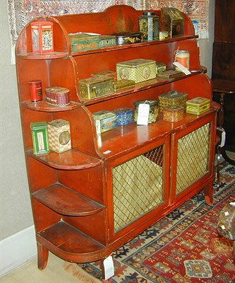 Lot 380 - Regency Style Chinoiserie Decorated Cabinet