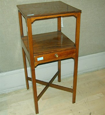 Lot 388 - Georgian Style Mahogany Two-Tier Stand
