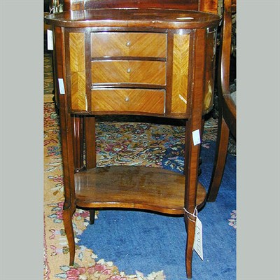 Lot 436 - Louis XVI Style Mahogany Reniform Chiffonier