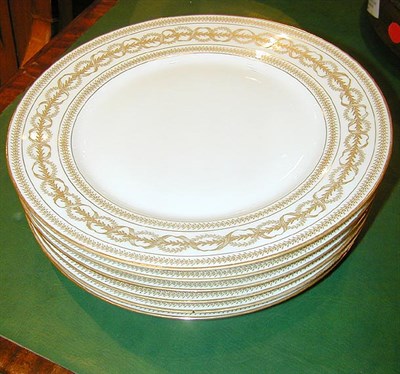 Lot 436 - Set of Twelve Limoges Porcelain Service Plates