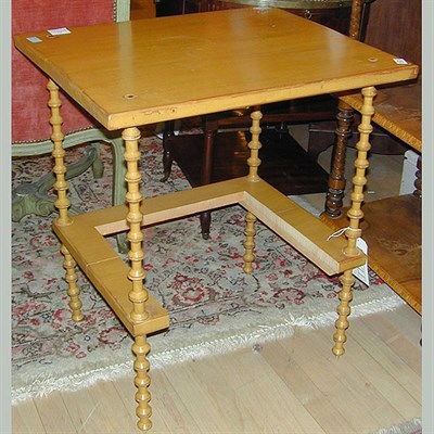 Lot 455 - Victorian Style Painted Side Table