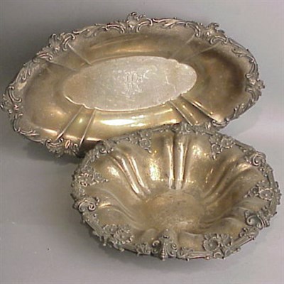 Lot 478 - Two Sterling Silver Bowls Total approximately...