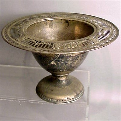 Lot 482 - Sterling Silver Vase Approximately 23 ounces.