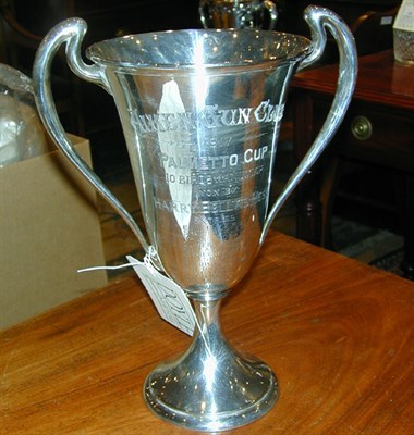 Lot 489 - Sterling Silver Trophy Approximately 23 ounces.