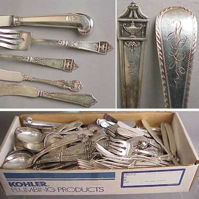 Lot 497 - Miscellaneous Group of Continental Silver and...