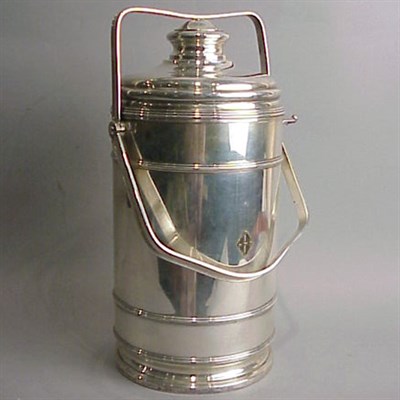 Lot 518 - Cartier Sterling Silver Ice Bucket