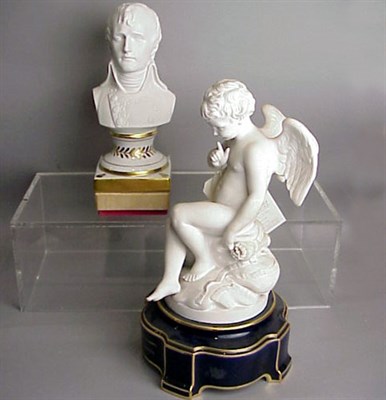 Lot 548 - Two Continental Bisque Figures