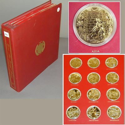 Lot 16 - Group of Assorted Franklin Mint Medals "...