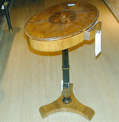 Lot 614 - Pair of Directoire Style Marquetry Inlaid...