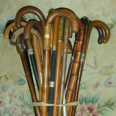 Lot 619 - Miscellaneous Group of Canes Approximately...