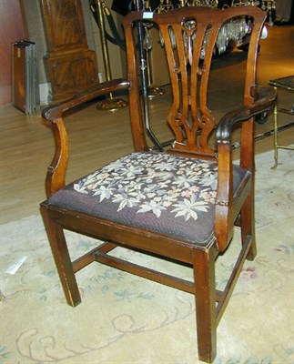 Lot 622 - Georgian Style Mahogany Armchair