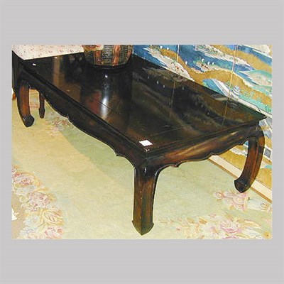 Lot 290 - Chinese Style Hardwood Low Table