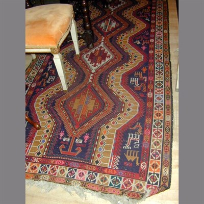 Lot 574 - Soumac Runner Caucasus, contemporary Five...