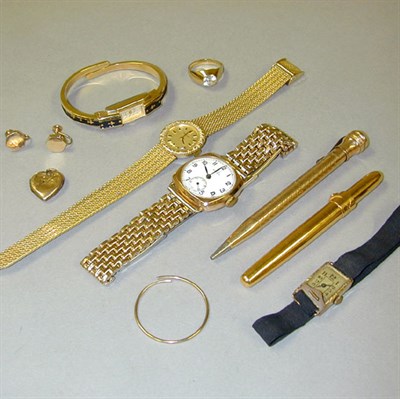 Lot 269 - Group of Assorted Gold Filled and Metal Items...