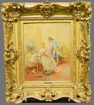 Lot 77 - Vincente Garcia de Paredes Spanish, 1845-1903...