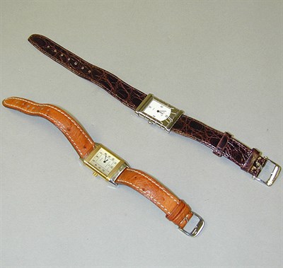 Lot 291 - Two Lady's Stainless Steel Wrsitwatches Both...