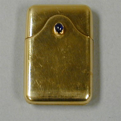 Lot 43 - Gold Stamp Holder 14 kt. yellow gold,...