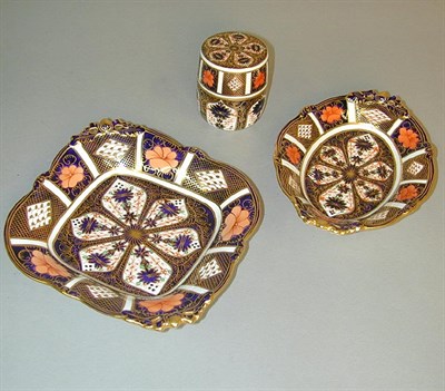 Lot 713 - Group of Three Royal Crown Derby Gilt...